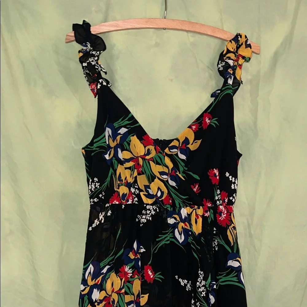 MADEWELL Floral Black Maxi Dress - Picture 2 of 15